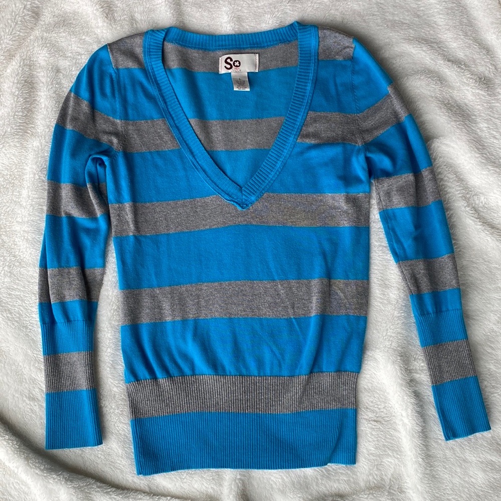 SO V Neck Sweater